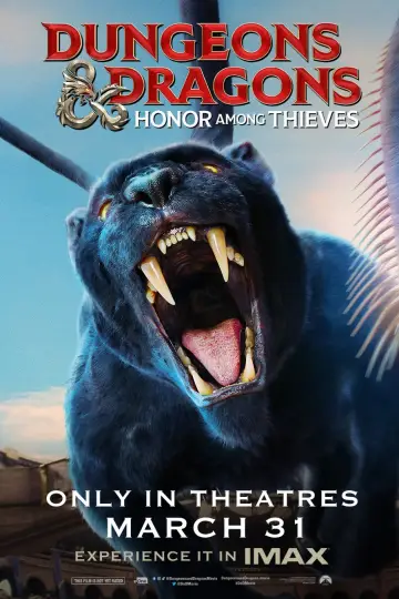 Plakat do filmu "Dungeons & Dragons: Złodziejski honor" #8811