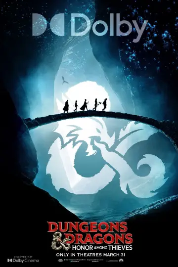 Plakat do filmu "Dungeons & Dragons: Złodziejski honor" #8812