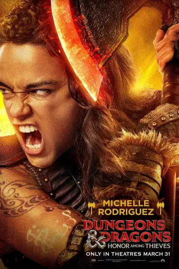 Plakat do filmu "Dungeons & Dragons: Złodziejski honor" #8816