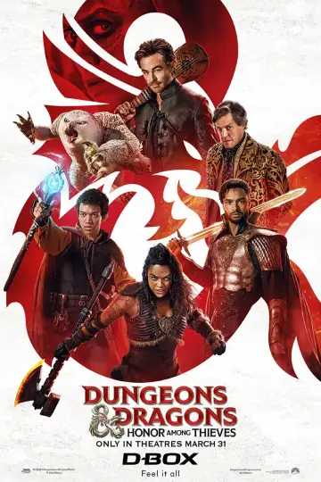 Plakat do filmu "Dungeons & Dragons: Złodziejski honor" #8818