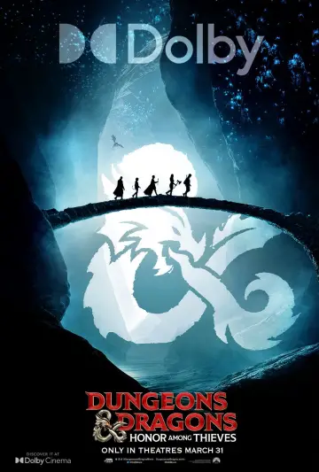 Plakat do filmu "Dungeons & Dragons: Złodziejski honor" #8819
