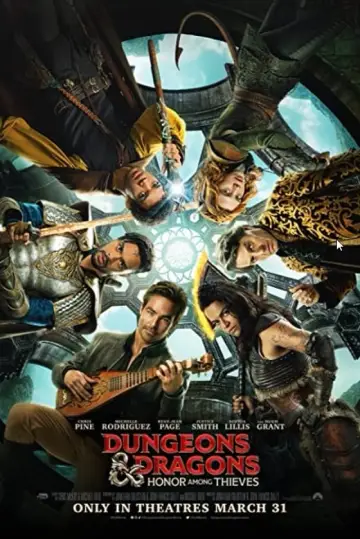 Plakat do filmu "Dungeons & Dragons: Złodziejski honor" #8821