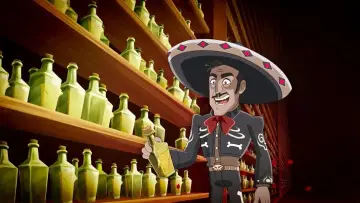 Zasłona do filmu "La leyenda del Charro Negro" #356194