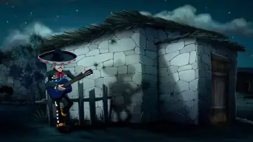 Zasłona do filmu "La leyenda del Charro Negro" #356197