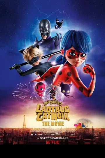 Plakat do filmu "Miraculous: Biedronka i Czarny Kot. Film" #450
