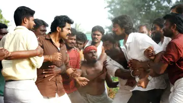 Zasłona do filmu "கடைக்குட்டி சிங்கம்" #452104