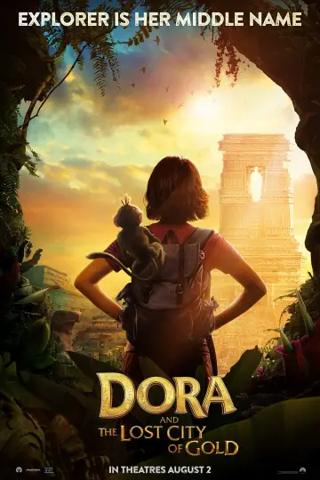 Plakat do filmu "Dora i Miasto Złota" #59300