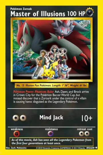 Plakat do filmu "Pokémon: Zoroark, mistrz iluzji" #937265
