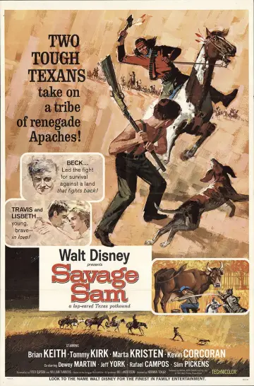 Plakat do filmu "Savage Sam" #678443