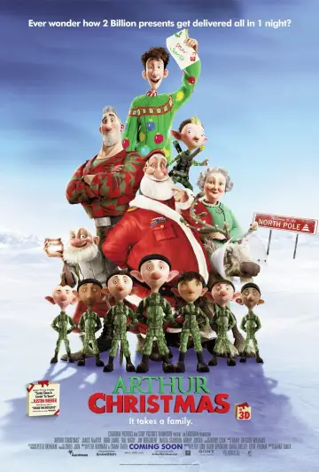 Plakat do filmu "Artur ratuje Gwiazdkę" #264320