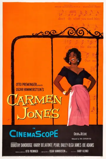 Plakat do filmu "Czarna Carmen" #721479