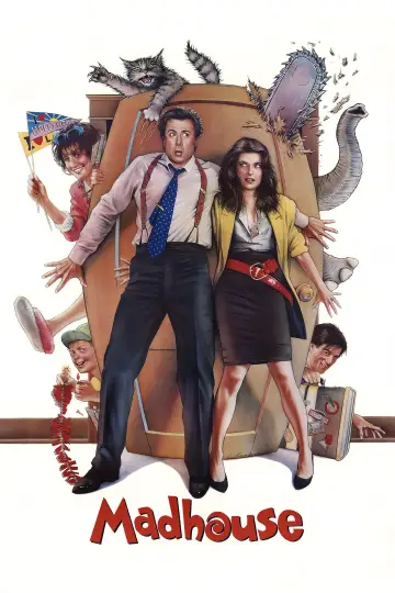 Plakat do filmu "Dom wariatów" #742564