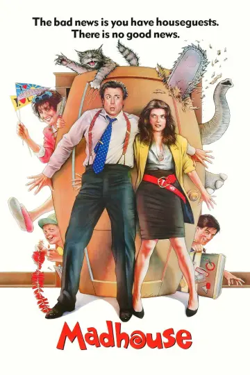 Plakat do filmu "Dom wariatów" #742566