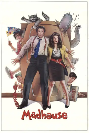 Plakat do filmu "Dom wariatów" #742567