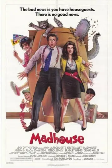 Plakat do filmu "Dom wariatów" #742568