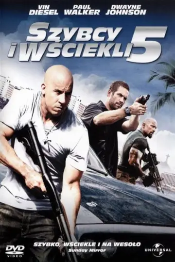 Plakat do filmu "Szybcy i wściekli 5" #645540