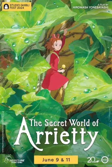 Plakat do filmu "Tajemniczy świat Arrietty" #530945