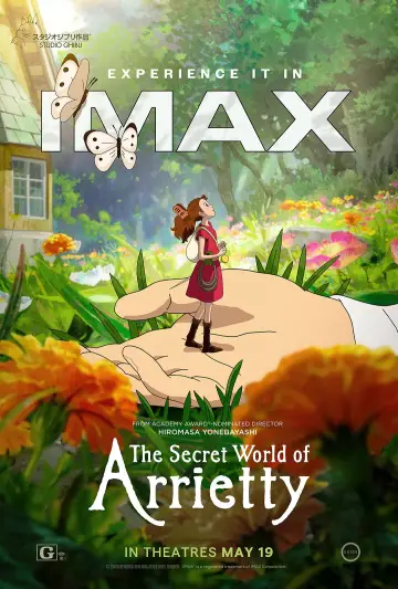 Plakat do filmu "Tajemniczy świat Arrietty" #801914