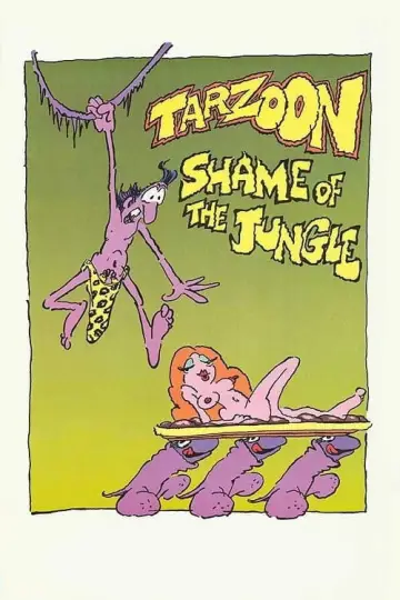 Plakat do filmu "Tarzoon, la honte de la jungle" #1853949