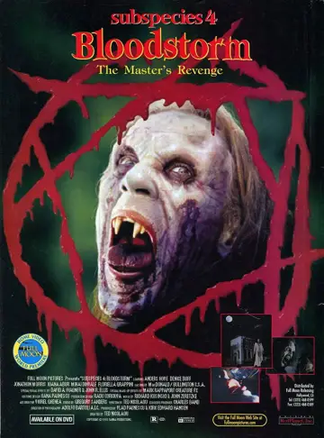 Plakat do filmu "Subspecies 4: Bloodstorm" #1574156