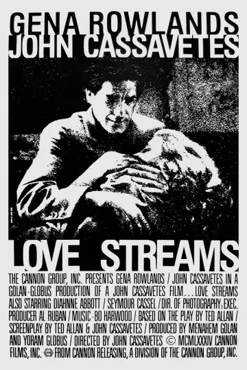 Plakat do filmu "Love Streams" #742360