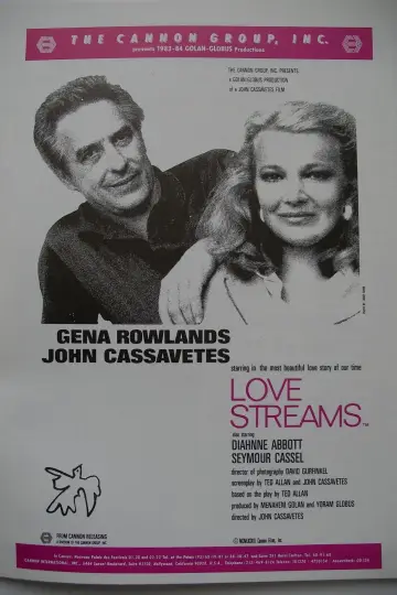 Plakat do filmu "Love Streams" #742370