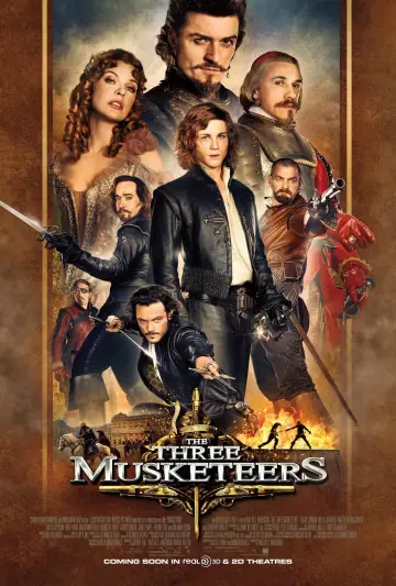 Plakat do filmu "Trzej Muszkieterowie" #681103