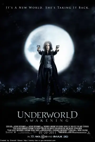 Plakat do filmu "Underworld 4: Przebudzenie" #372665