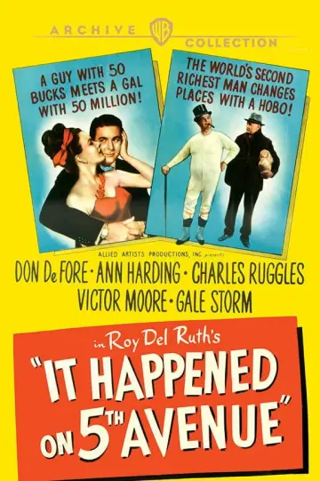 Plakat do filmu "It Happened on Fifth Avenue" #1070201