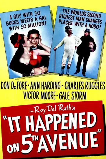 Plakat do filmu "It Happened on Fifth Avenue" #1070205