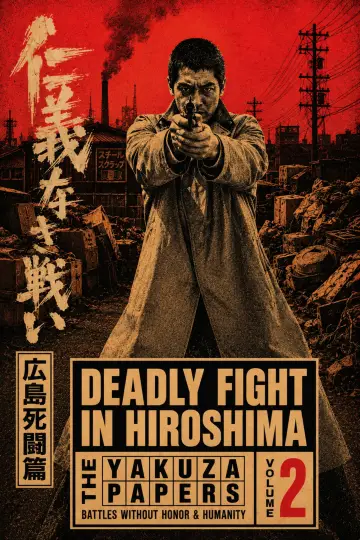 Plakat do filmu "Bitwy bez kodeksu honorowego 2: Śmiertelna walka w Hiroshimie" #1186431