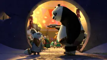 Zasłona do filmu "Kung Fu Panda: Święta, święta i Po" #938092