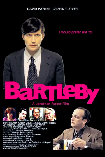Plakat do filmu "Bartleby" #1622481