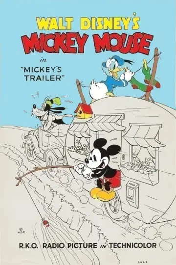 Plakat do filmu "W przyczepie Mikiego" #1879409