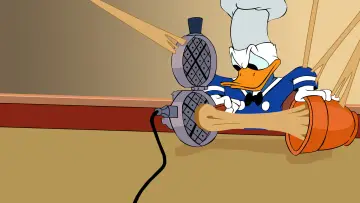 Zasłona do filmu "Donald kucharzem" #1860538