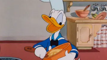 Zasłona do filmu "Donald kucharzem" #1860539