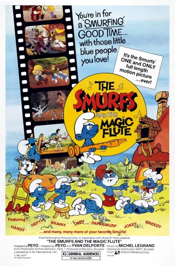 Plakat do filmu "Smerfowy flet" #1080369