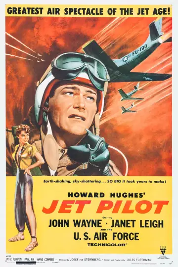 Plakat do filmu "Pilot odrzutowców" #1870804