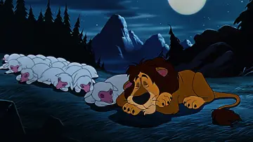Zasłona do filmu "Zbaraniały lew" #450759
