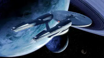 Zasłona do filmu "W ciemność. Star Trek" #224228
