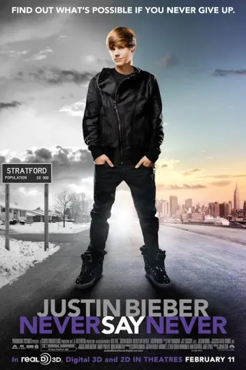 Plakat do filmu "Justin Bieber: Never Say Never" #1581665
