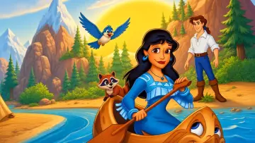 Zasłona do filmu "Pocahontas" #1638454