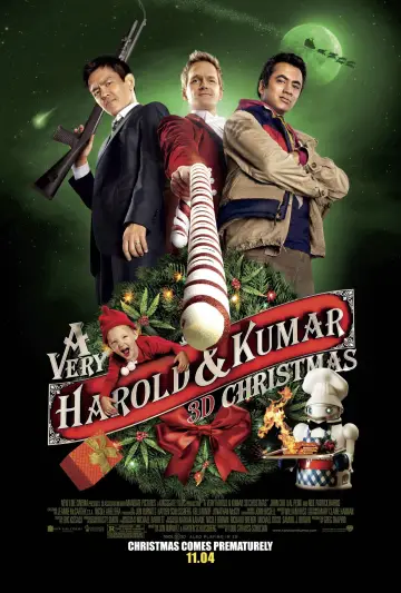 Plakat do filmu "Harold i Kumar: Spalone święta" #1901451