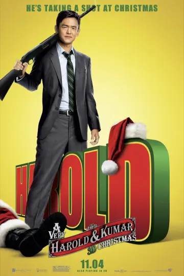 Plakat do filmu "Harold i Kumar: Spalone święta" #309057