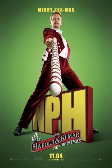 Plakat do filmu "Harold i Kumar: Spalone święta" #907416