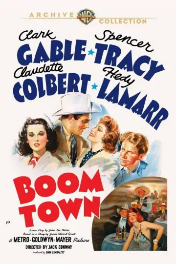 Plakat do filmu "Boom Town" #1589830
