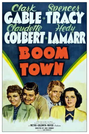 Plakat do filmu "Boom Town" #1589838