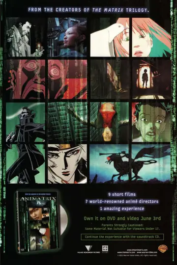 Plakat do filmu "Animatrix" #675552