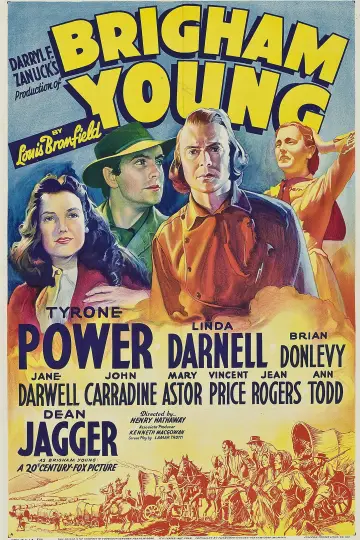 Plakat do filmu "Brigham Young" #691681