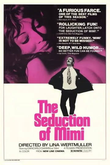 Plakat do filmu "Mimì metallurgico ferito nell